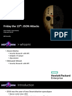 DEFCON 25 Alvaro Munoz JSON Attacks PDF