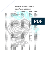 Volleyball Schedule 2017-1