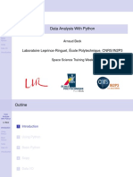 Data Analysis With Python: Laboratoire Leprince-Ringuet, École Polytechnique, CNRS/IN2P3