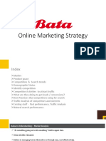 Bata Online Marketing Strategy