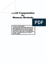 Field Computation by Moment Methods