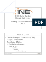 CCIE Data Center Nexus Switching: Overlay Transport Virtualization (OTV)