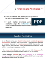 Lecture 2 Behavioural Finance and Anomalies