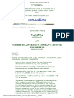 Macaura V Northern Assurance Company LTD PDF