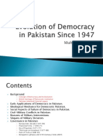 Lecture No. 14-Evolution of Democracy in Pakistan Since 1947