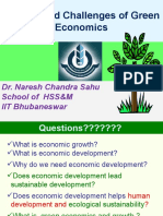 Issues, and Challenges of Green Economics: Dr. Naresh Chandra Sahu School of HSS&M IIT Bhubaneswar