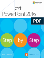 PowerPoint 2016 Step by Step PDF