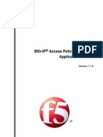 BIG-IP Access Policy Manager Application Access