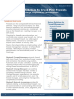 Skybox Security Solutions Firewall Checkpoint - Uk PDF