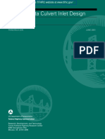 South Dakota Culvert Inlet Design Coefficients: FHWA-RD-01-076 JUNE 2001