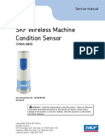 SKF Wireless Machine Condition Sensor CMWA 8800 User Manual