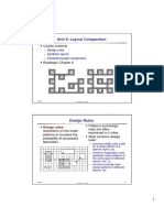 Unit 8: Layout Compaction: Course Contents