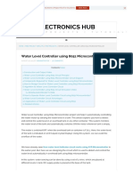 Water Level Controller Using 8051 Microcontroller