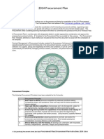 Procurement Plan Instructions 2014