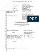 17-09-08 Apple Design Patent Damages Brief