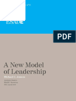 Michael Jensen. A New Model of Leadership