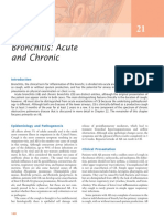 Bronchitis Acute and Chronic