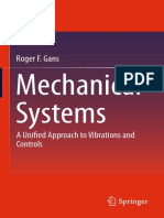 Mechanical Systems (Vibration and Control) - Roger F Gans