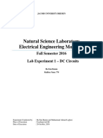 Experiment 1 Lab Report