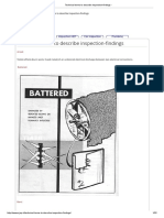 Technical Terms To Describe Inspection-Findings - 2