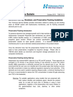 Technical Service Bulletin: Membrane Start-Up, Shutdown, and Preservative Flushing Guidelines