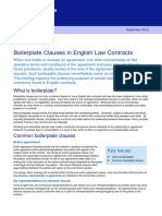 Tokyo 1 262689 v3 Client Briefing Boilerplate Clauses in English Law Contracts e 6015372