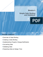 Simple Data Binding and Validation