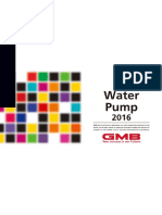 Water Pump 2016 GMB