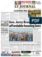 Last Lap For Redwood Roller Rink: Gov. Jerry Brown Signs Affordable Housing Laws