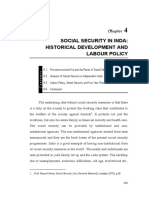 Social Security in India - Historical Development and Labour Policy