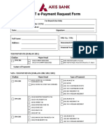 CBDT E-Payment Request Form - Annexure III NEW PDF