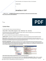 Advanced Table Functionalities in OAF! 