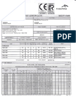 Mill Test Certificate 23