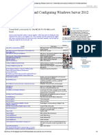70-410 Installing and Configuring Windows Server 2012 - PowerShell Commands For The MCSA 70-410 Microsoft Exam