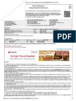 Irctcs E Ticketing Service Electronic Reservation Slip (Personal User)