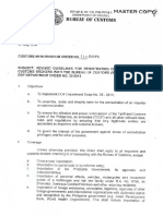 BOC Customs Memorandum Order No. 11-2014 PDF