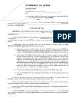 CONTRACT OF LEASE Blank Santos