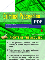 Criminal Proceeding PPT