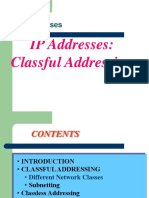 IP Address Subnet Supernet