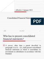 MFRS 10 - : Consolidated Financial Statements