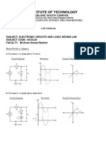 EC &LD-Lab Manual