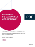 Ips Led Monitor (Led Monitor ) : Owner's Manual