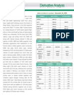 Futures & Options Status December 22, 2009: Index Futures at A Glance