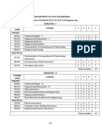 Department of Civil Engineering Curriculum & Syllabi R-2013 For B.E Civil Engineering Semester - I Course Code Course L T P C Theory