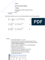 Lesson 28 and 29 - Isentropic Flow With Area Change - Handout Version