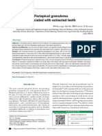 Periapical Granuloma Associated With Extracted Teeth: Original Article