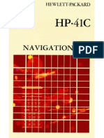 HP-41C Navigation PAC