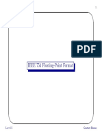 IEEE 754 Floating-Point Format: C Programming