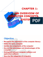 Chapter 1 - Introduction To Computer & System Unit PDF