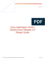 Cisco Application Centric Infrastructure (ACI) Release 2.3 - Design Guide PDF